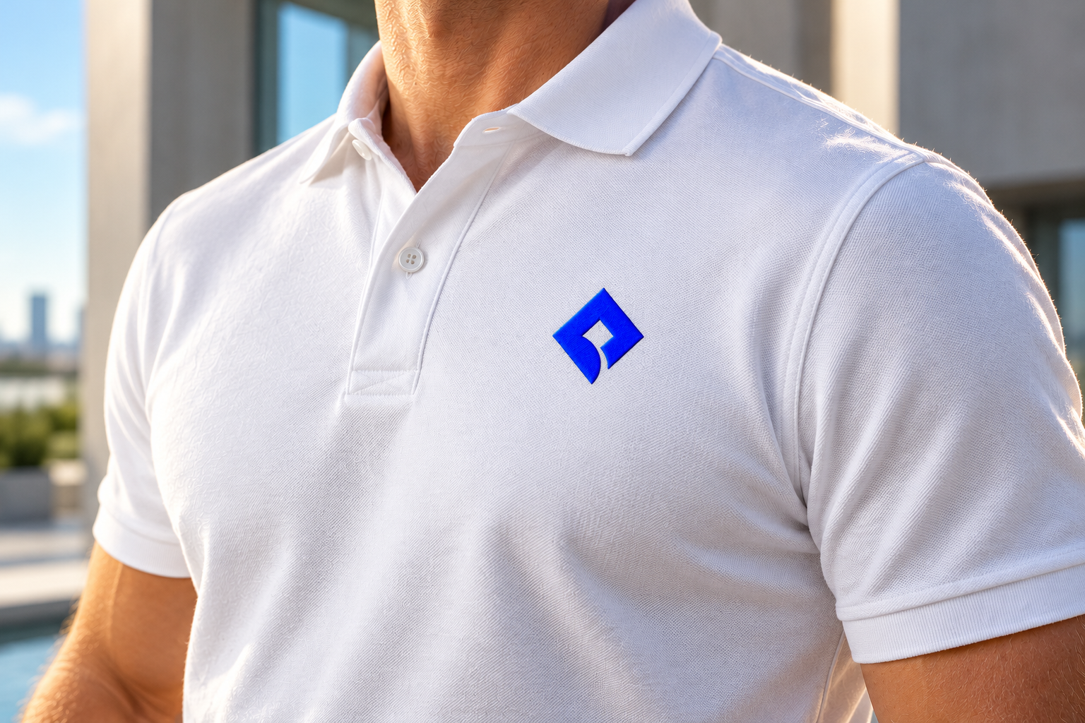 American Home Protect logo on a polo